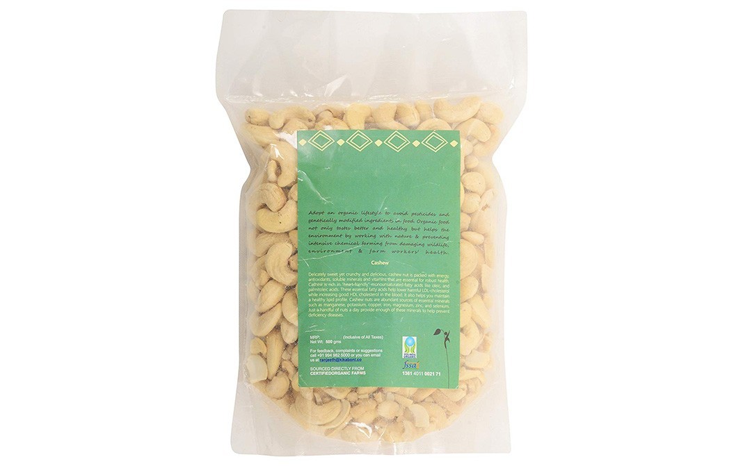 Kikaboni Cashew    Pack  500 grams